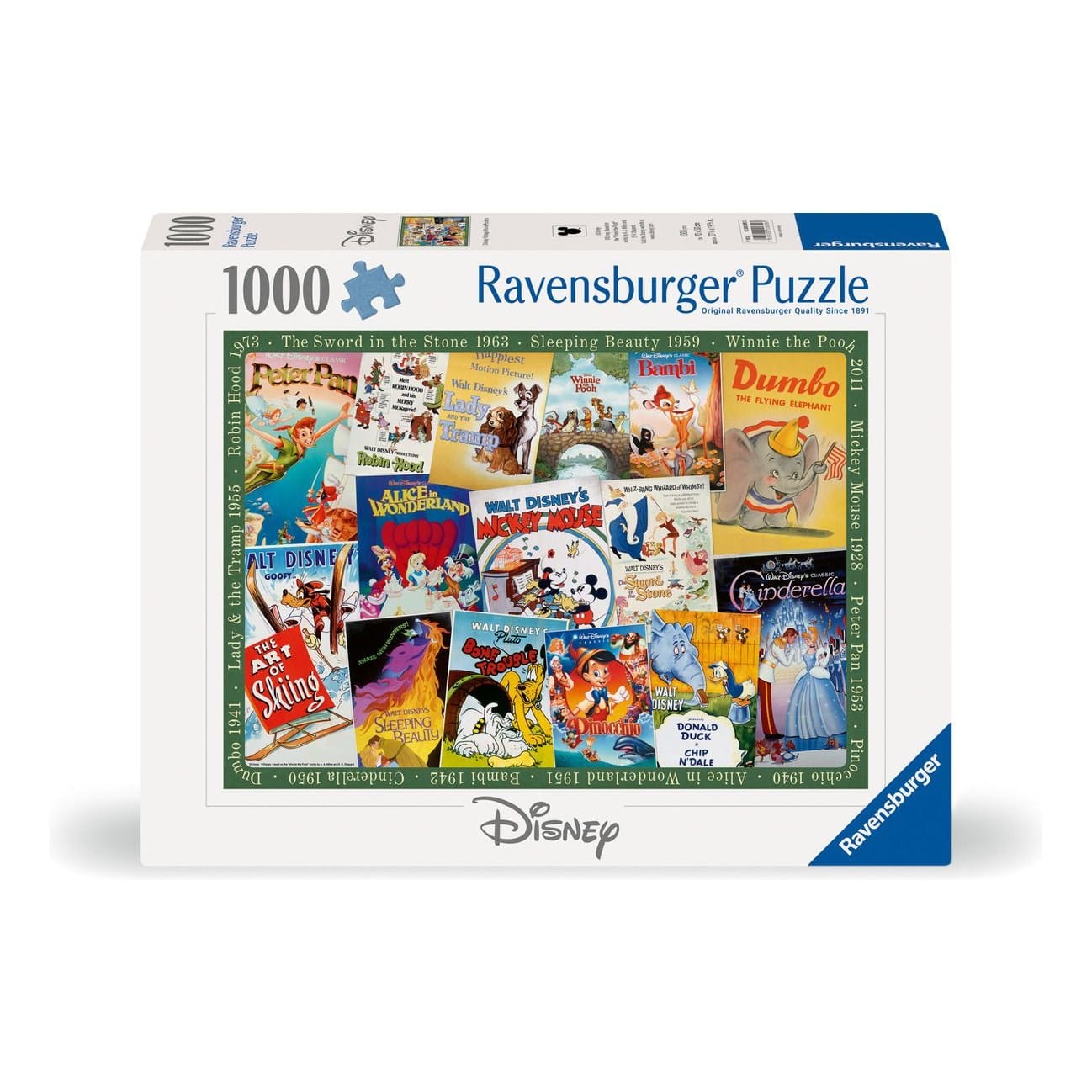 * Disney Village Movie Poster 1000pc