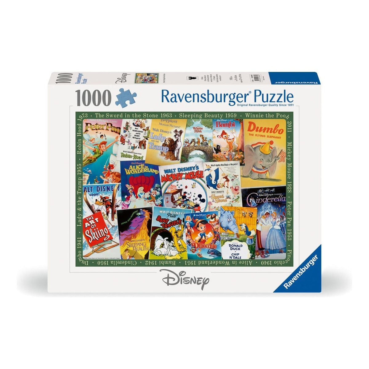 * Disney Village Movie Poster 1000pc