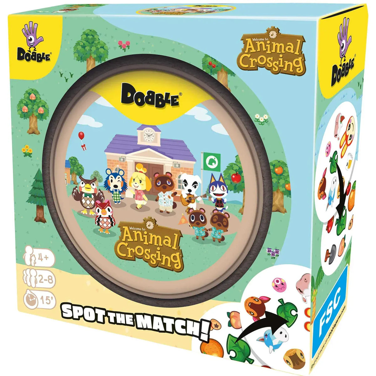 Dobble Animal Crossing 3558380125402