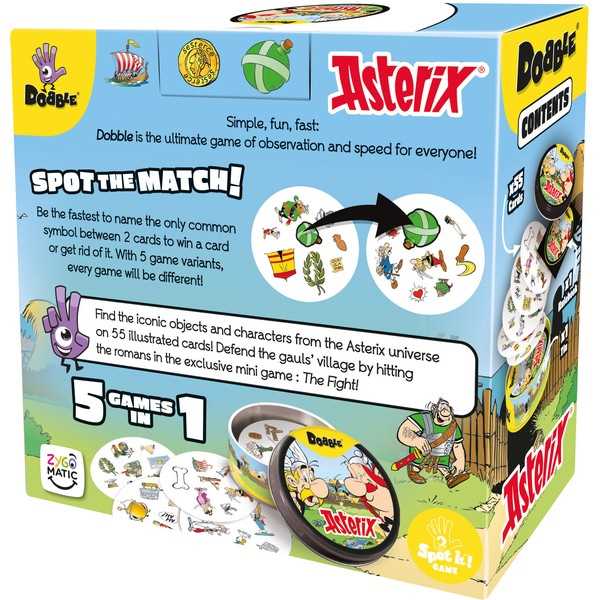 Dobble Asterix 3558380109518