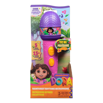 Dora Microphone Toy for Kids with Sound Effects