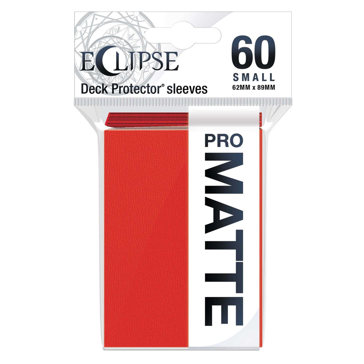 Eclipse Matte Small Sleeves: Apple Red (60) 74427156404