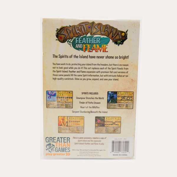 Feather & Flame - Foil Panels: Spirit Island 850008736292