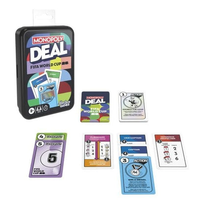 FIFA World Cup Monopoly Deal - Officially Licensed FIFA World Cup 2026 Football Card Game 5010996382009
