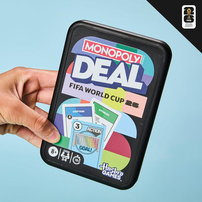 FIFA World Cup Monopoly Deal - Officially Licensed FIFA World Cup 2026 Football Card Game 5010996382009