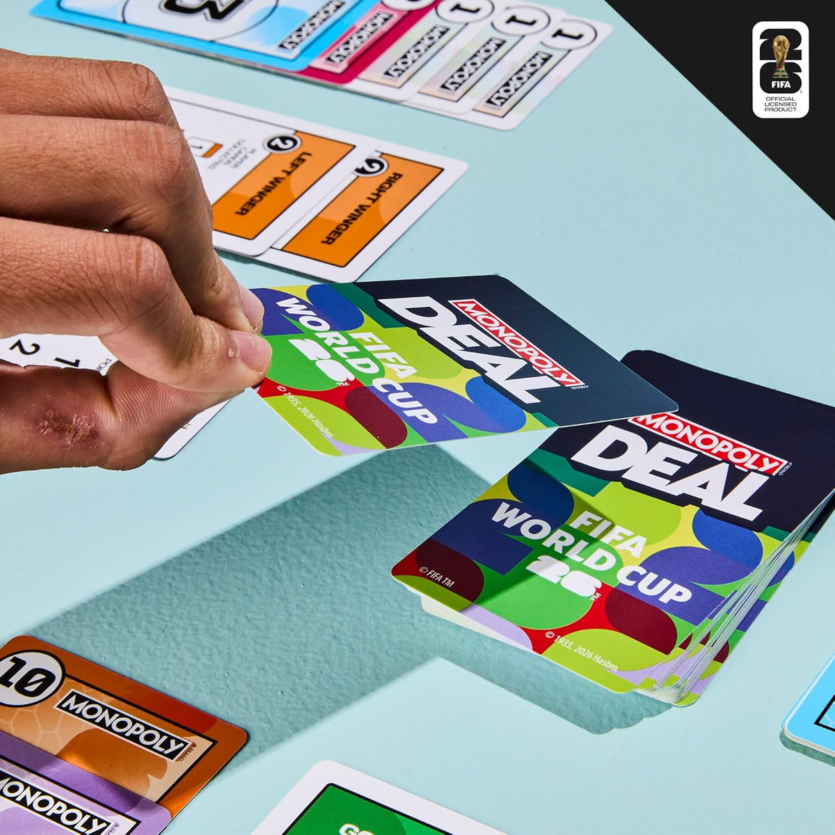 FIFA World Cup Monopoly Deal - Officially Licensed FIFA World Cup 2026 Football Card Game 5010996382009