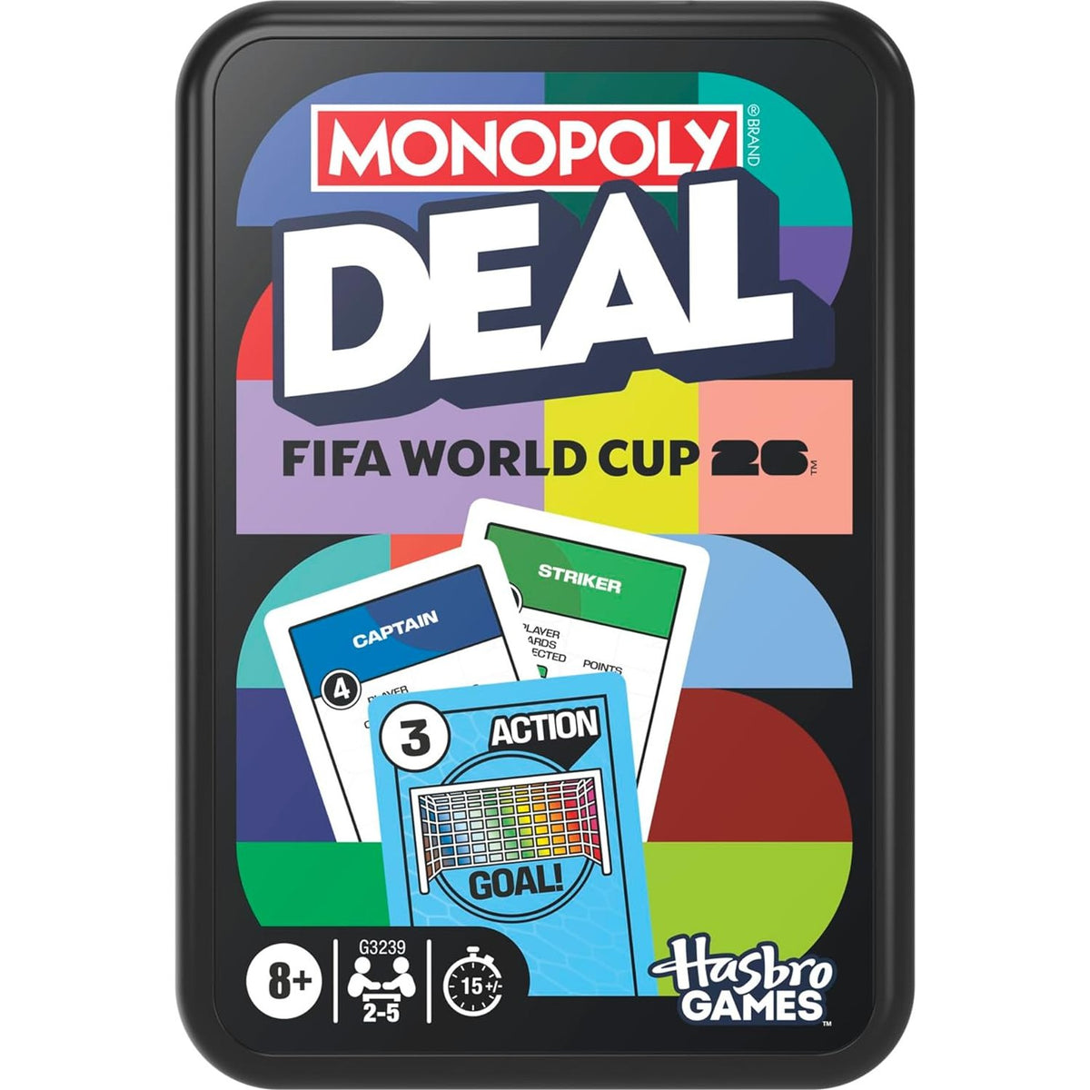 FIFA World Cup Monopoly Deal - Officially Licensed FIFA World Cup 2026 Football Card Game 5010996382009