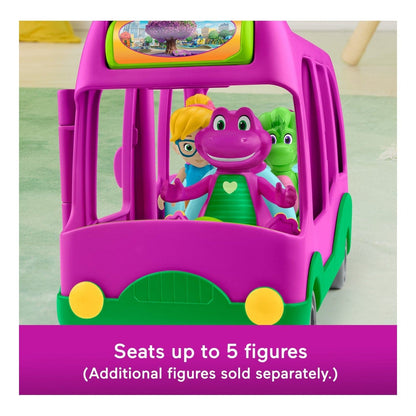 Fisher Price Barney's World Adventure Bus 194735246557