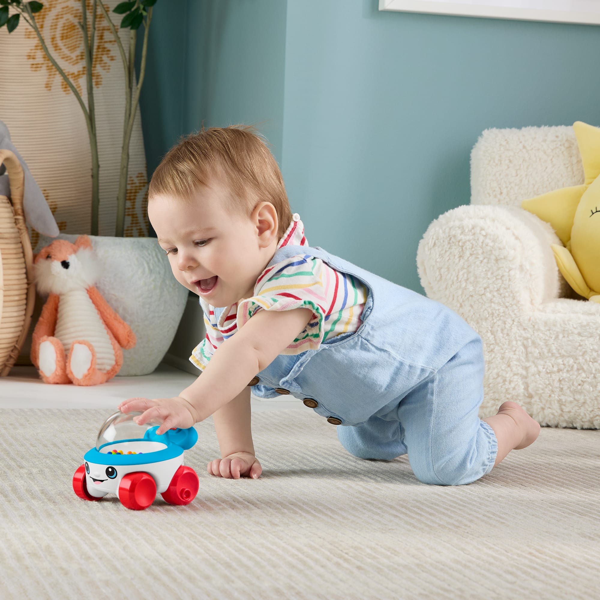 * Fisher Price Corn Popper Vehicle