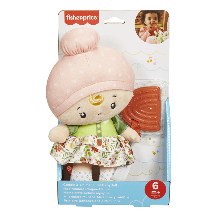 Fisher Price Cuddle & Chime First Babydoll 194735231904