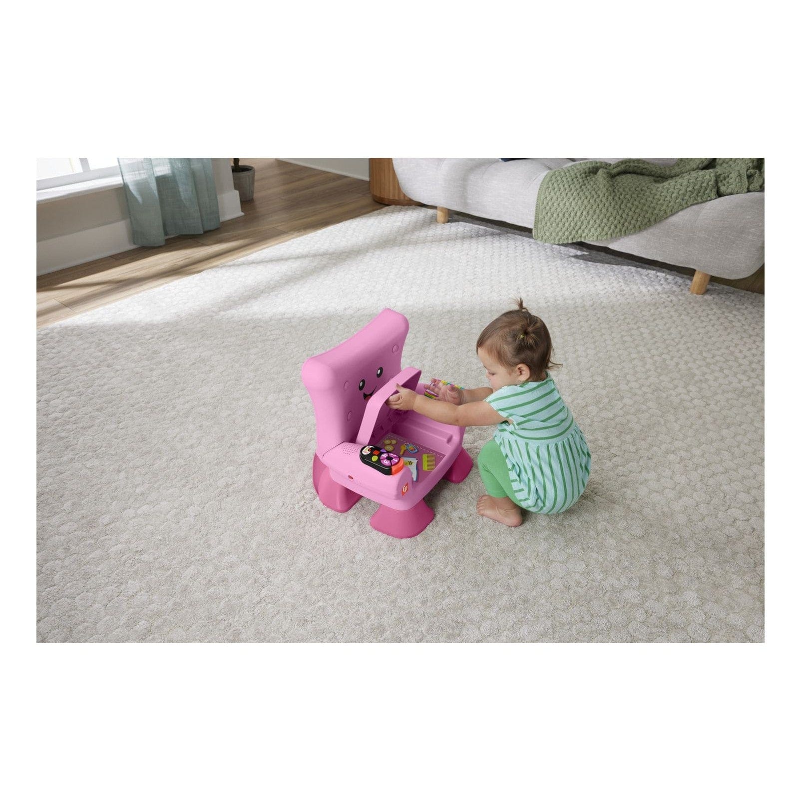 * Fisher Price Laugh & Learn Pink Chair