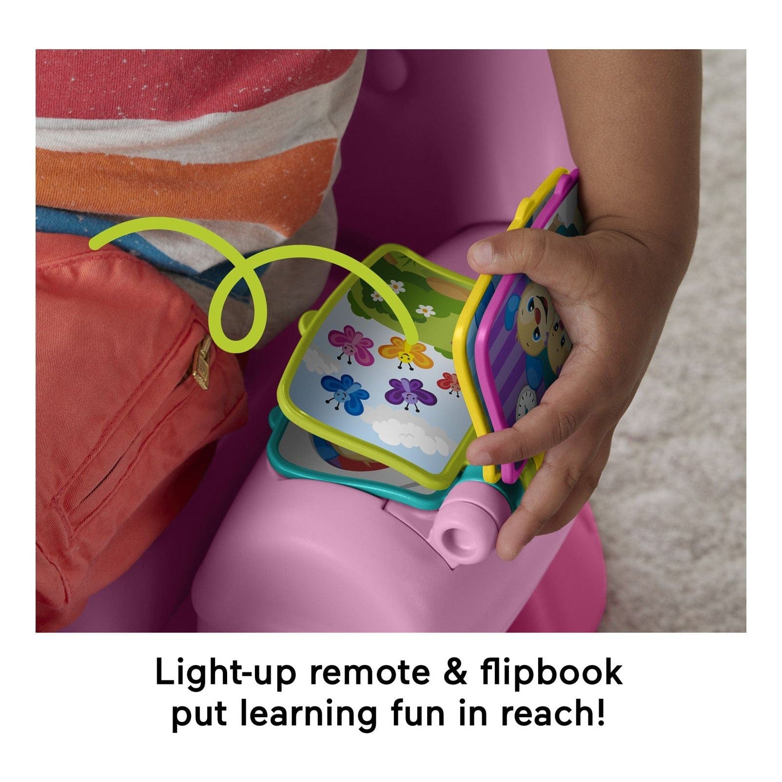* Fisher Price Laugh & Learn Pink Chair