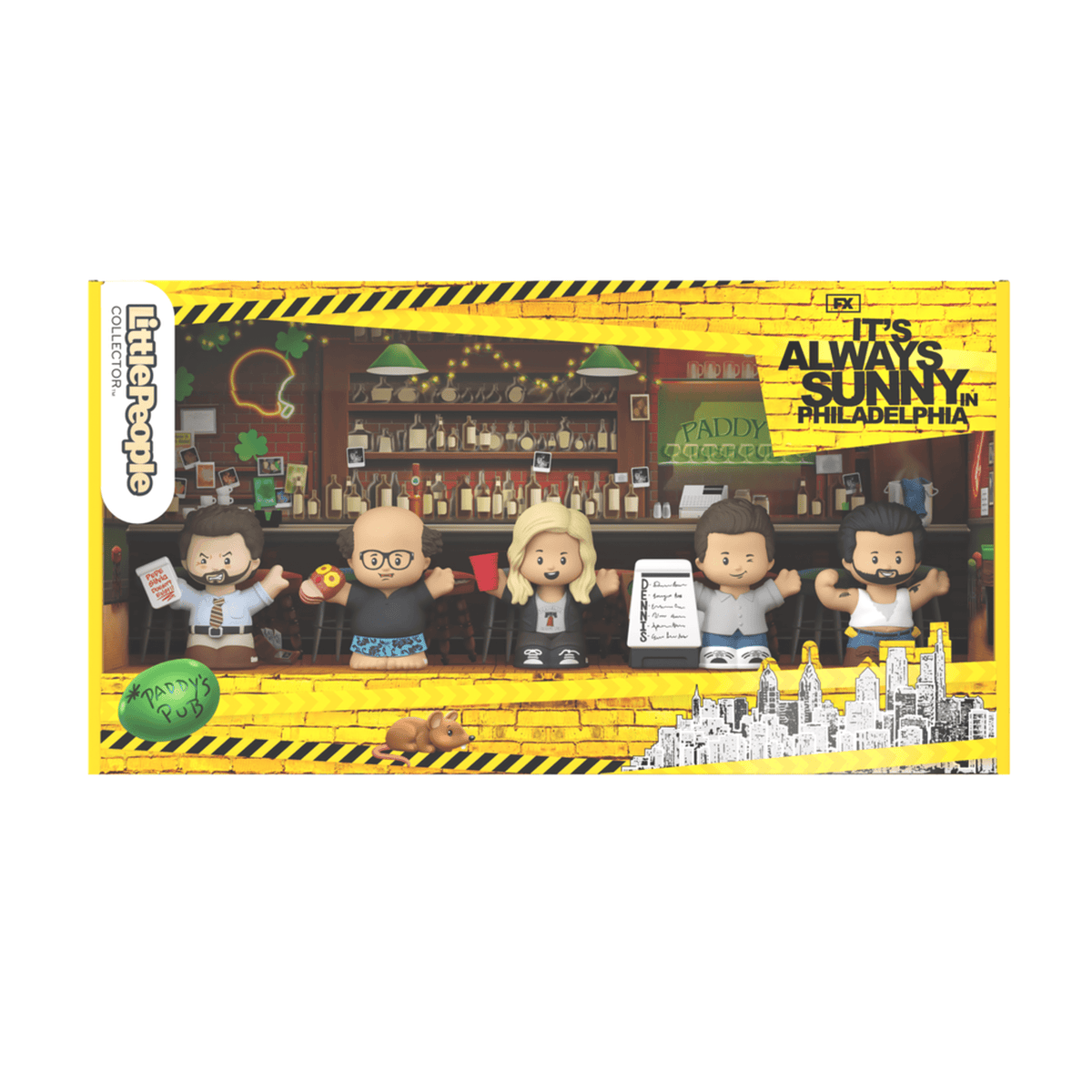 Fisher Price Little People Collector It's Always Sunny in Philadelphia Special Edition Set