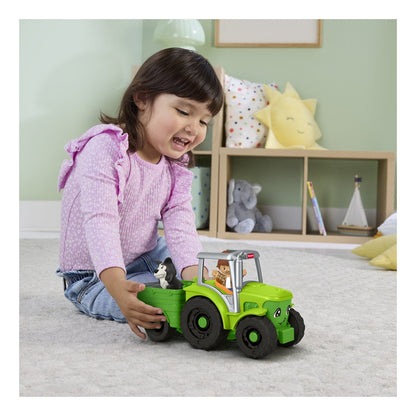 Fisher Price Little People Push and Play Tractor 194735277865