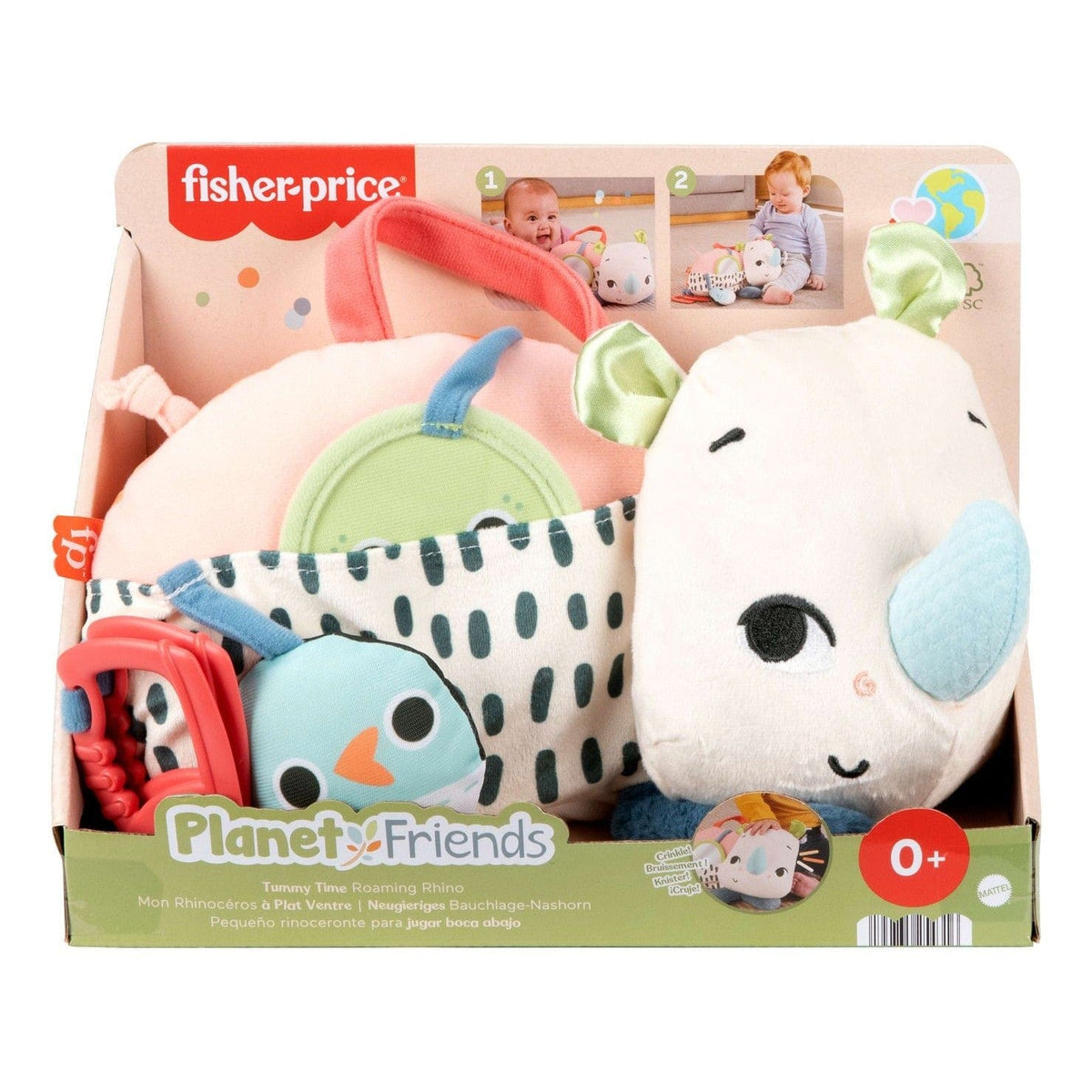 * Fisher Price Planet Friends Rhino 194735254316