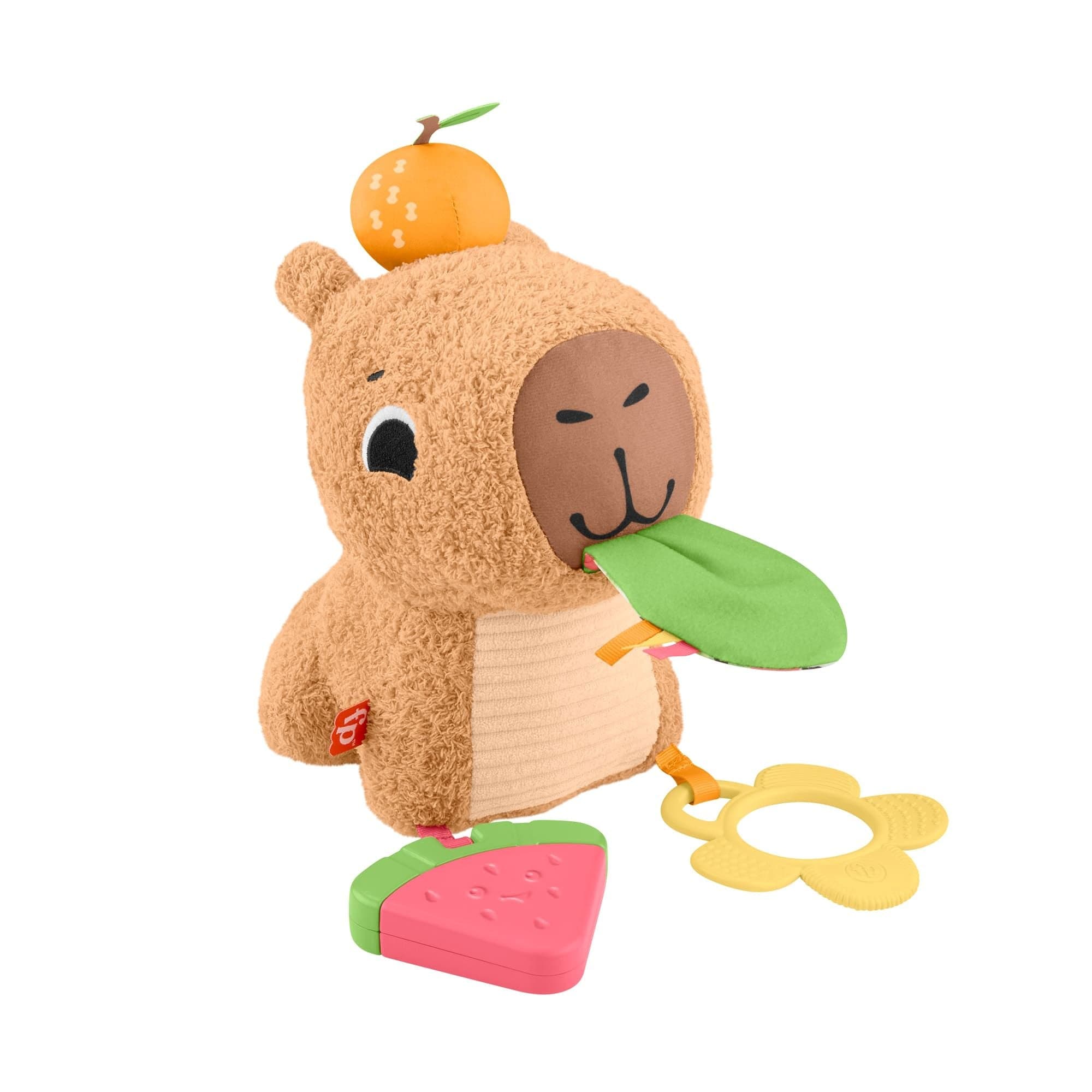 * Fisher Price Sensimals Snuggly Snacky Capy 194735254262
