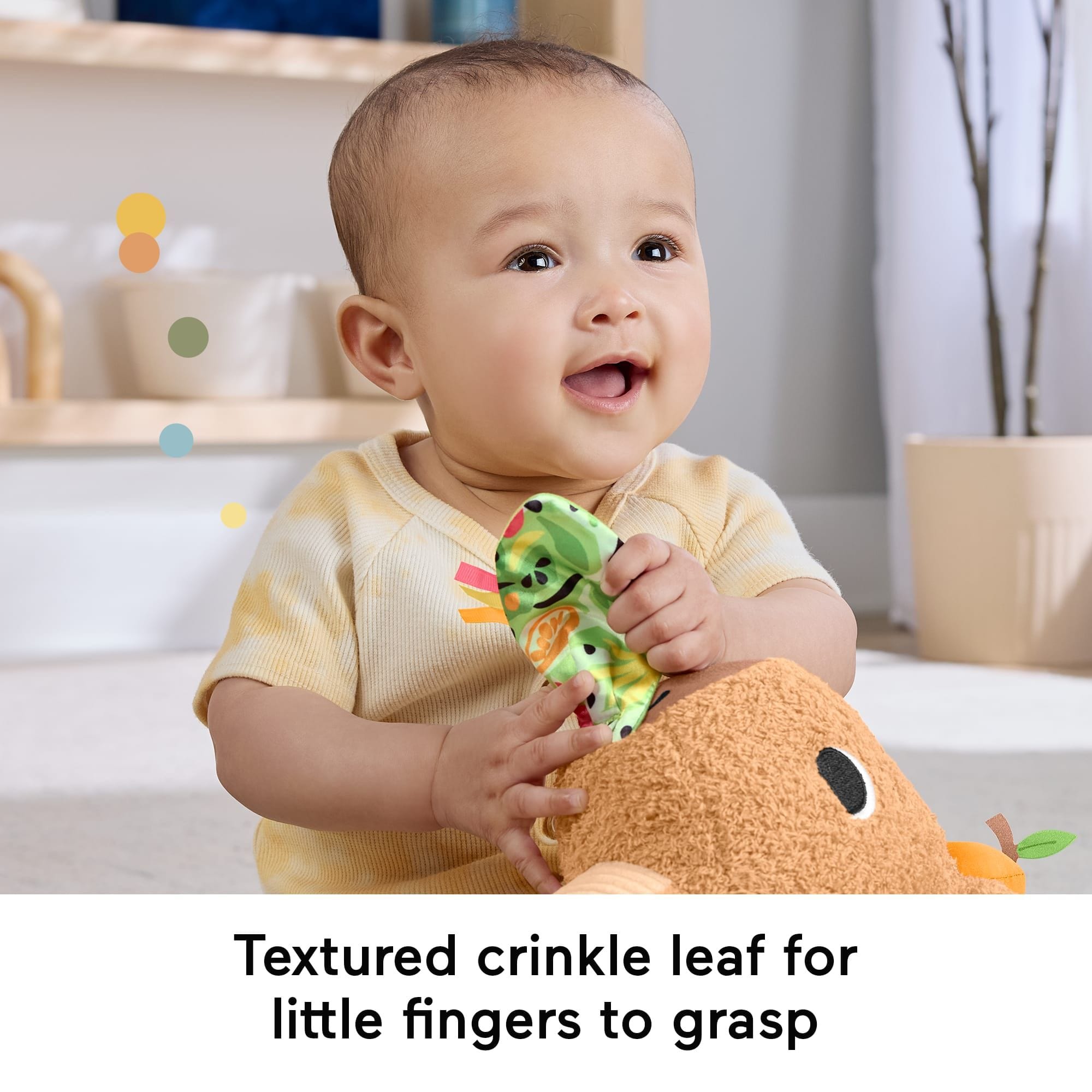 * Fisher Price Sensimals Snuggly Snacky Capy 194735254262