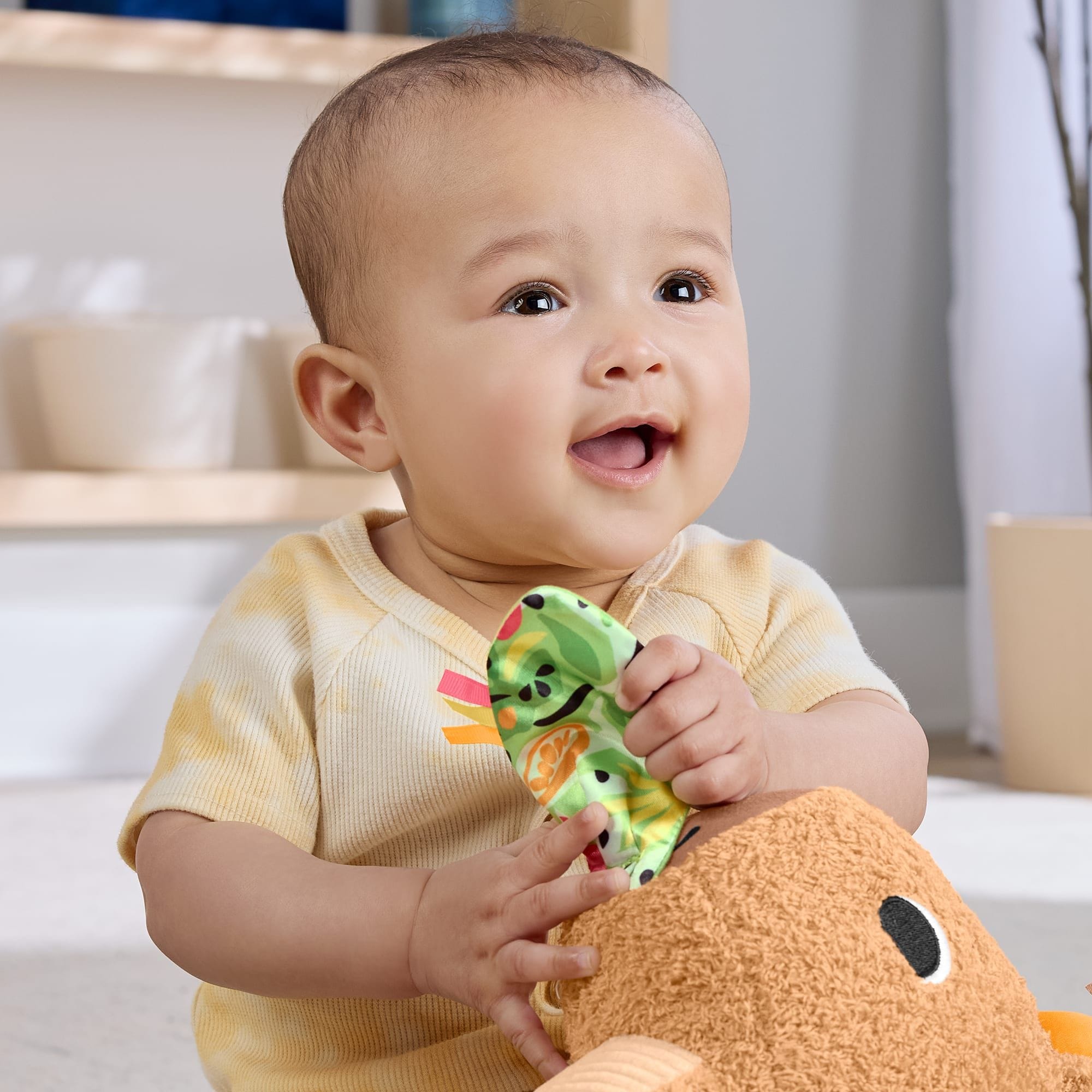 * Fisher Price Sensimals Snuggly Snacky Capy 194735254262