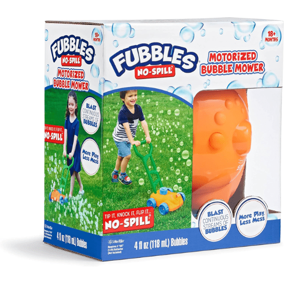 Fubbles No-Spill Motorized Bubble Mower 093539004953