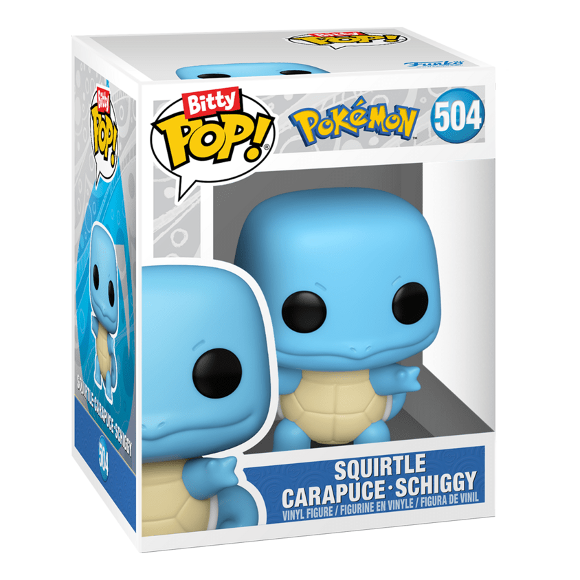 Funko – Bitty Pop! – Pokemon – Squirtle Limited Edition 4 Pack 889698811354