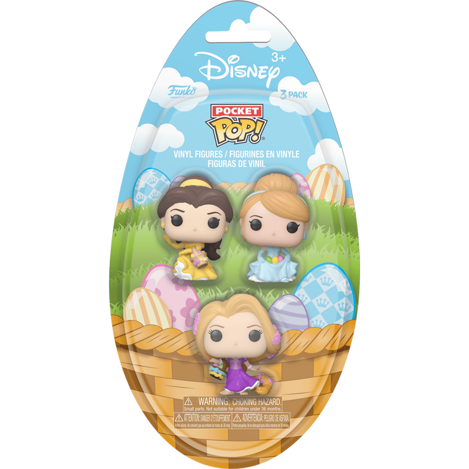 Funko – Pocket Pop! – Disney Princess – Special Edition 3 Pack