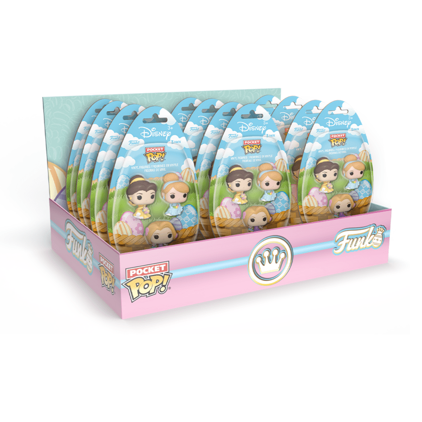Funko – Pocket Pop! – Disney Princess – Special Edition 3 Pack