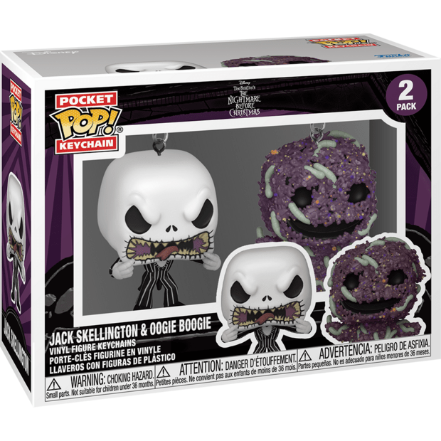 Funko – Pop! Keychain – The Nightmare Before Christmas – Jack