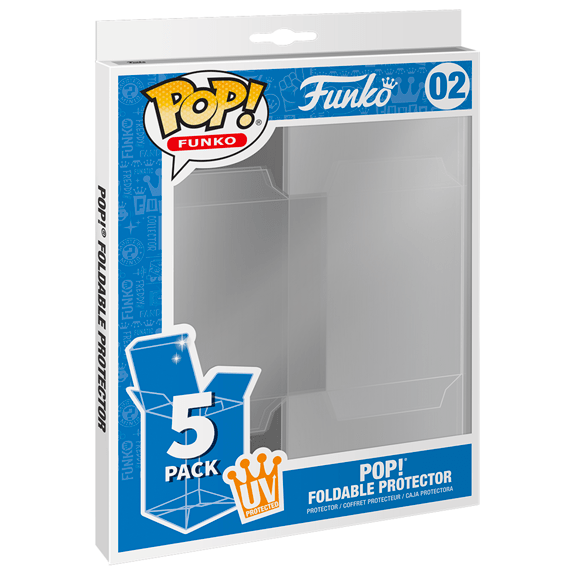 Funko! Pop! Protector - Foldable Pop Protector 5-Pack 889698530088
