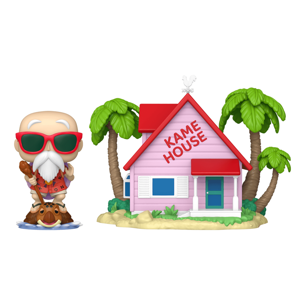 Funko – Pop! Town – Dragon Ball – Kame House With Master Roshi 889698837156