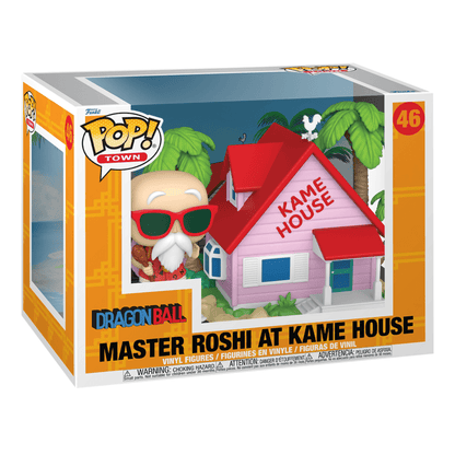 Funko – Pop! Town – Dragon Ball – Kame House With Master Roshi 889698837156