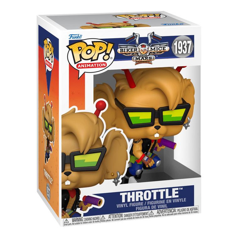 Funko – Pop! Vinyl – Biker Mice From Mars – Throttle 889698839983