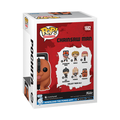 Funko – Pop! Vinyl – Chainsaw Man – Pochita Exclusive 889698803229