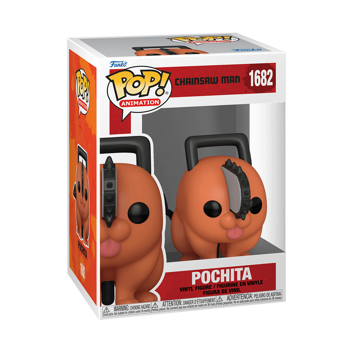 Funko – Pop! Vinyl – Chainsaw Man – Pochita Exclusive 889698803229