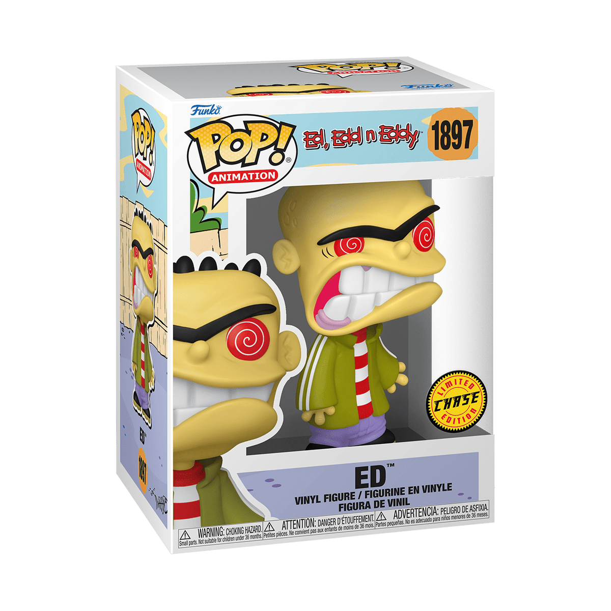 Funko – Pop! Vinyl – Ed Edd N Eddy – Ed (Chance of Chase) 889698835305