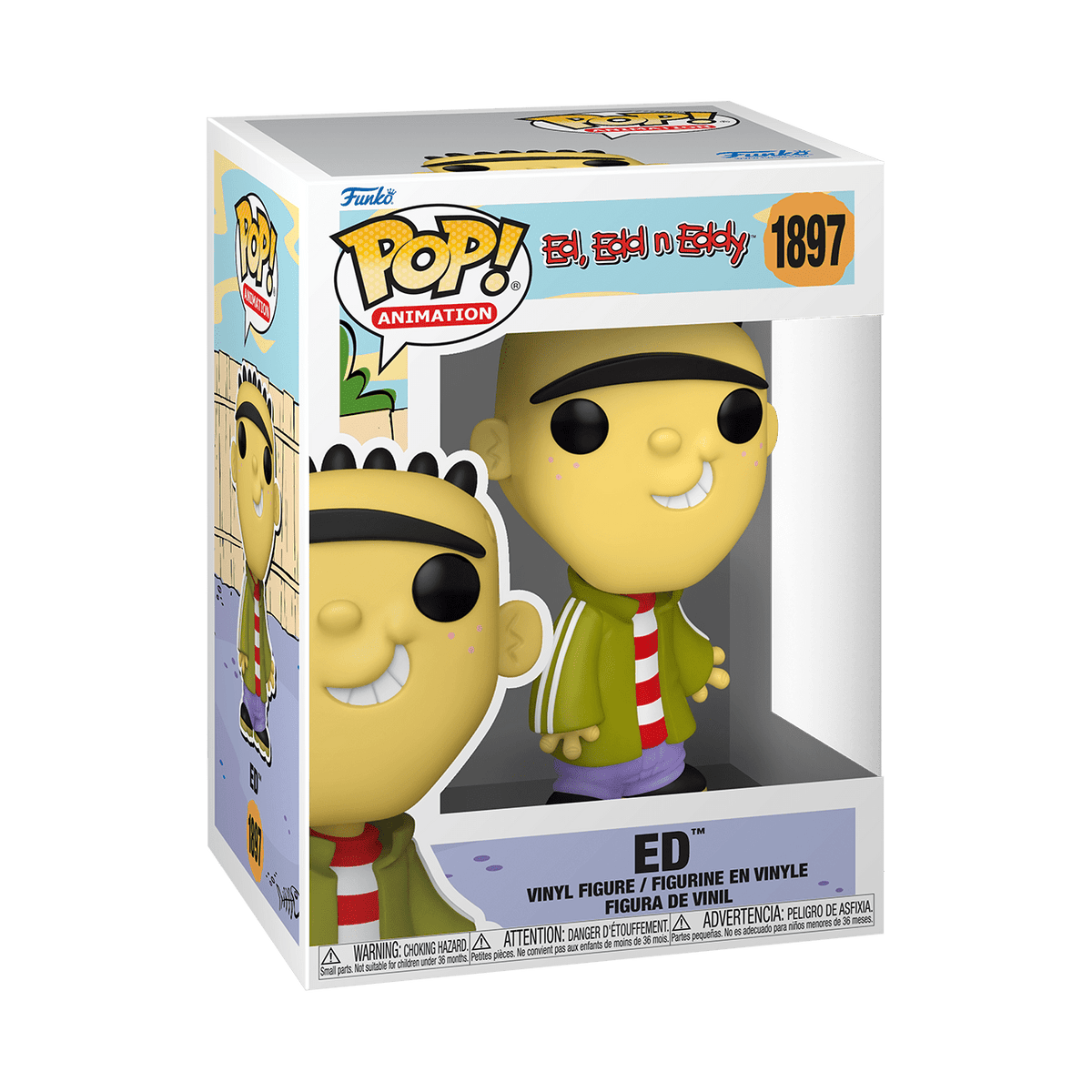Funko – Pop! Vinyl – Ed Edd N Eddy – Ed (Chance of Chase) 889698835305