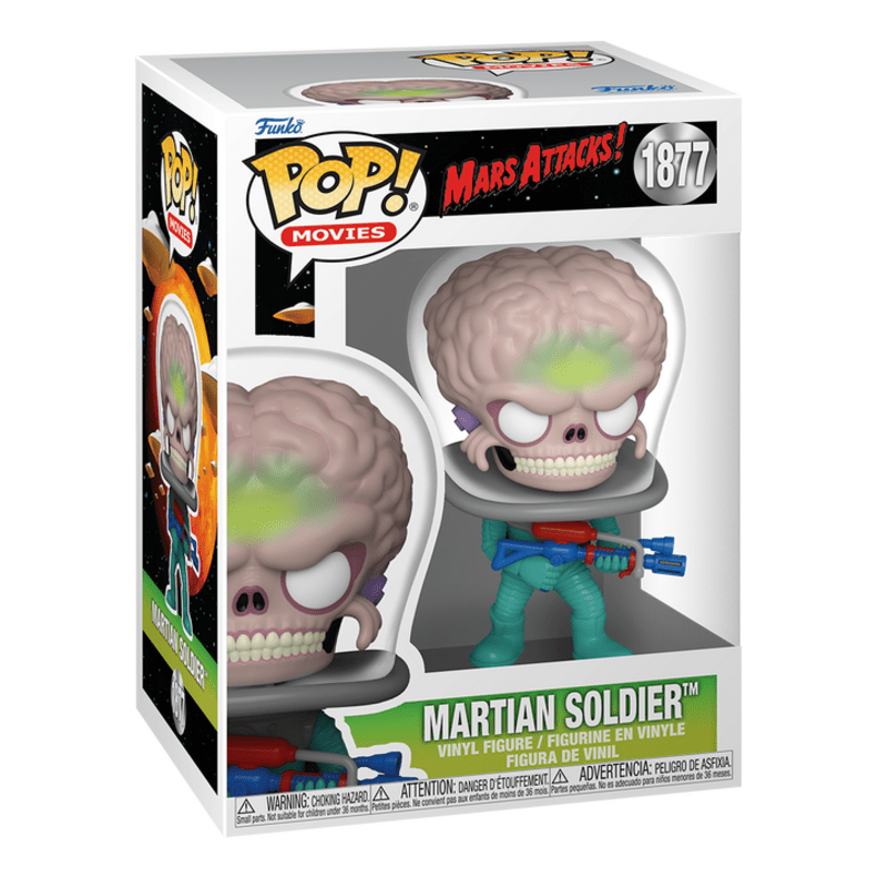 Funko Pop! Vinyl - Mars Attacks - Alien Soldier Figure 889698835664