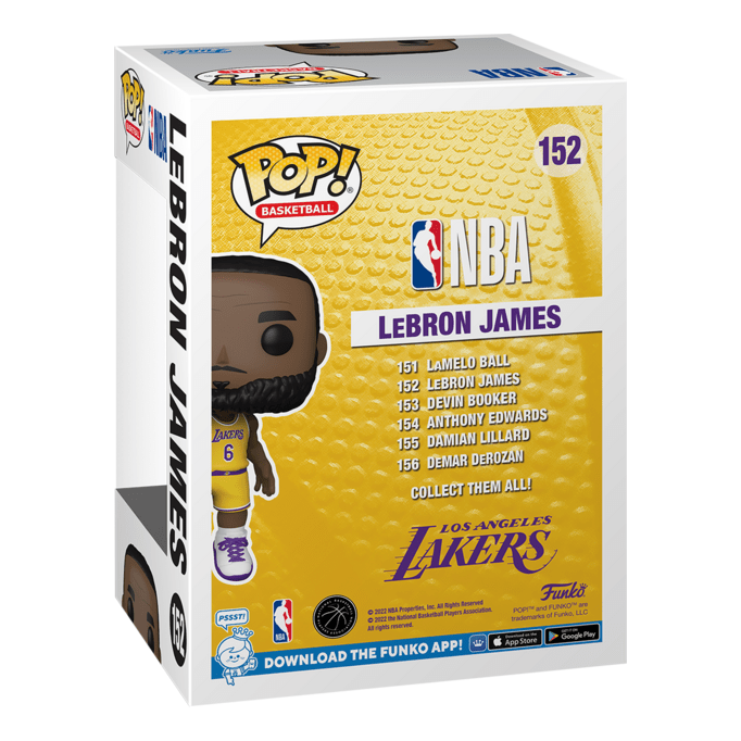 Funko – Pop! Vinyl – NBA – LeBron James Exclusive