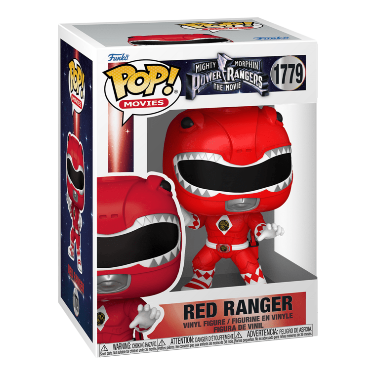 Funko – Pop! Vinyl – Power Rangers – Red Ranger Limited Edition