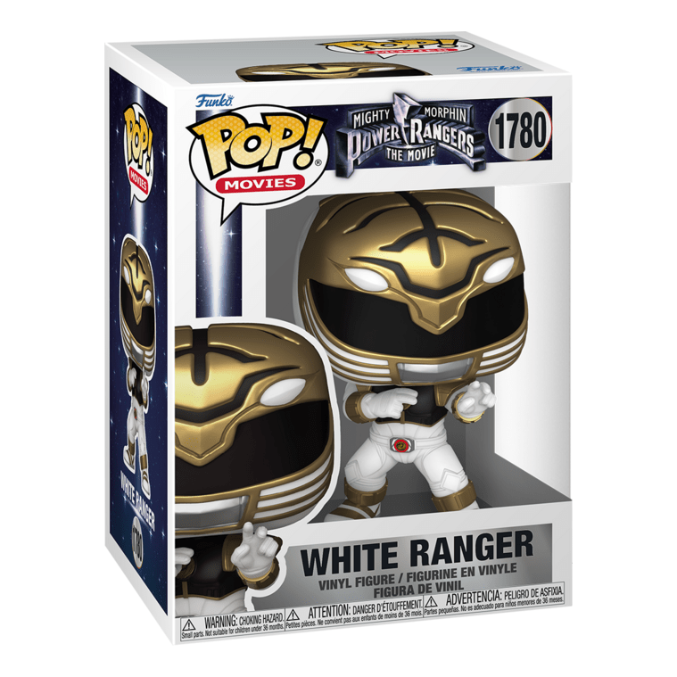 Funko – Pop! Vinyl – Power Rangers – White Ranger Exclusive