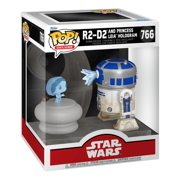 Funko – Pop! Vinyl – Star Wars – R2-D2 With Princess Leia 889698837996