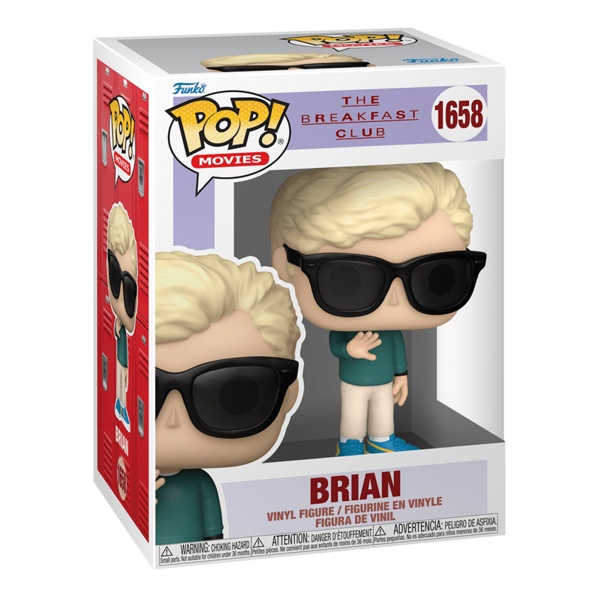 Funko – Pop! Vinyl – The Breakfast Club – Brian Special Edition