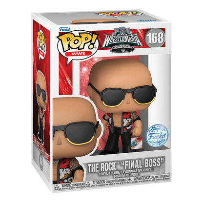 Funko – Pop! Vinyl – WWE – The Rock Special Edition