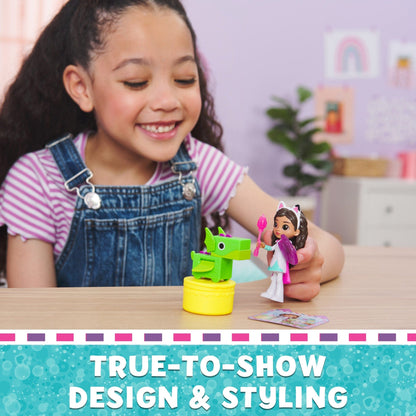 Gabby's Dollhouse Cat-tivity The Brave and Dragon Playset