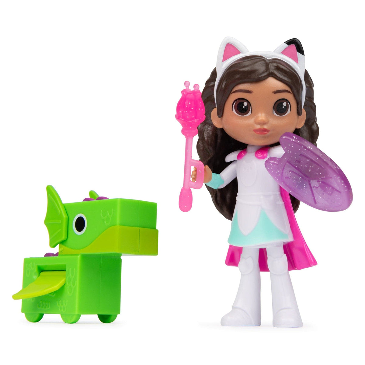 Gabby's Dollhouse Cat-tivity The Brave and Dragon Playset