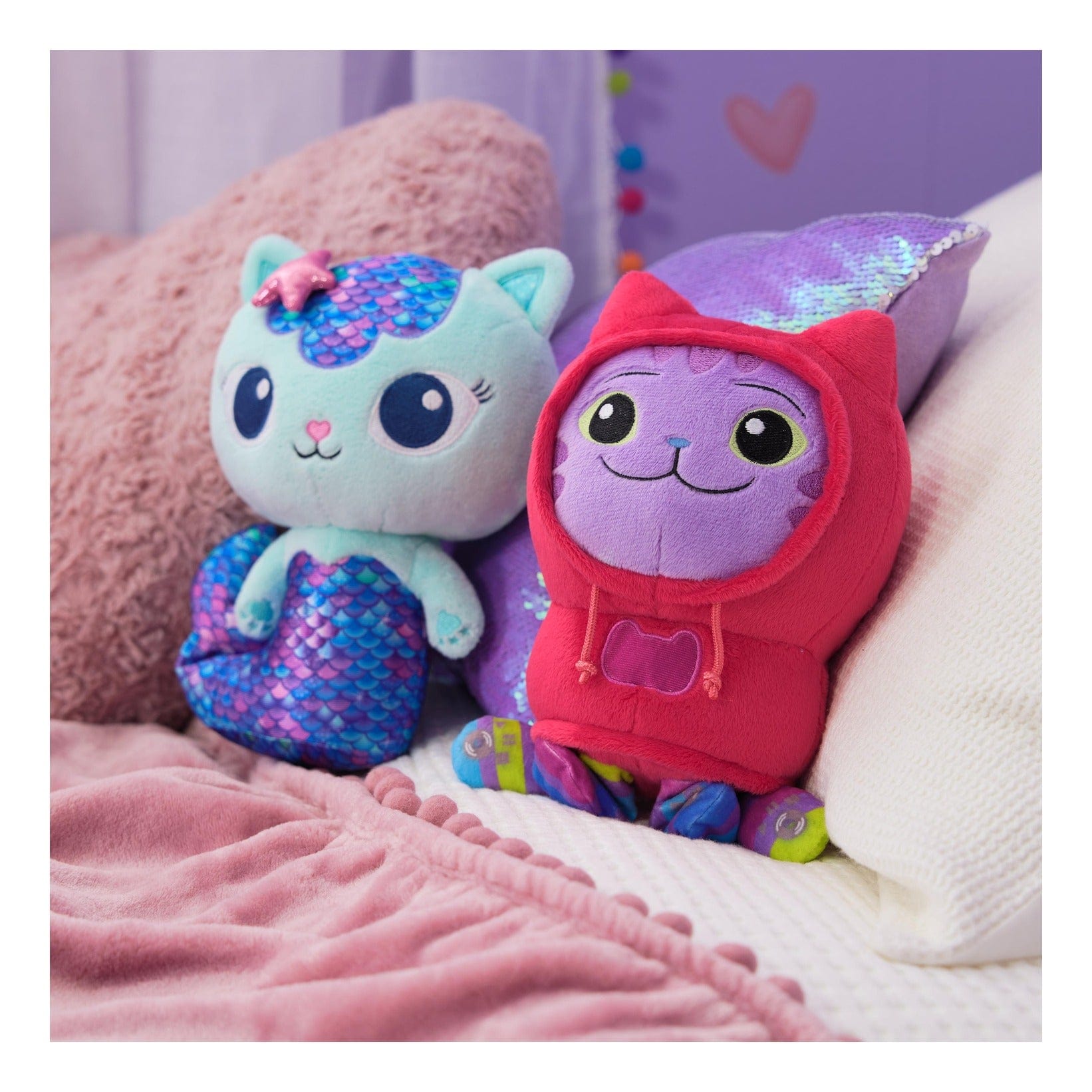Gabby's Dollhouse – Deluxe Plush MerCat Toy 681147046535