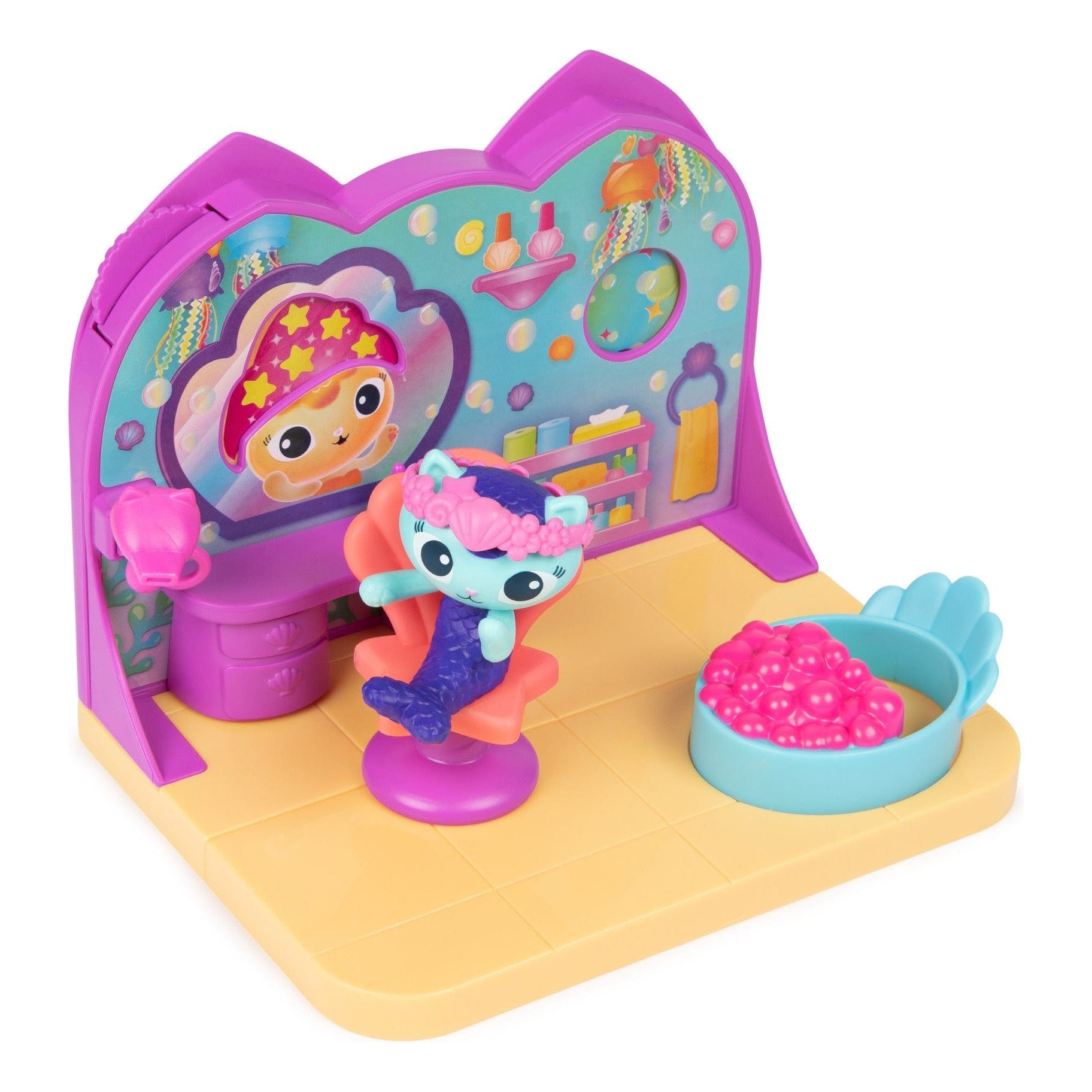 Gabby's Dollhouse Deluxe Room - Spa Playset 778988500392