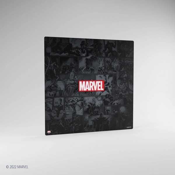 Gamegenic Marvel Champions Game Mat XL - Marvel Black 4251715412633