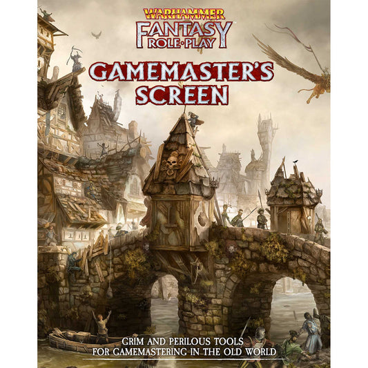 Gamemaster Screen: Warhammer Fantasy Roleplay Fourth Edition (WFRP4) 9780857443434