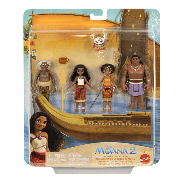 * Garland Moana's Canoe Crew Playset 194735265329