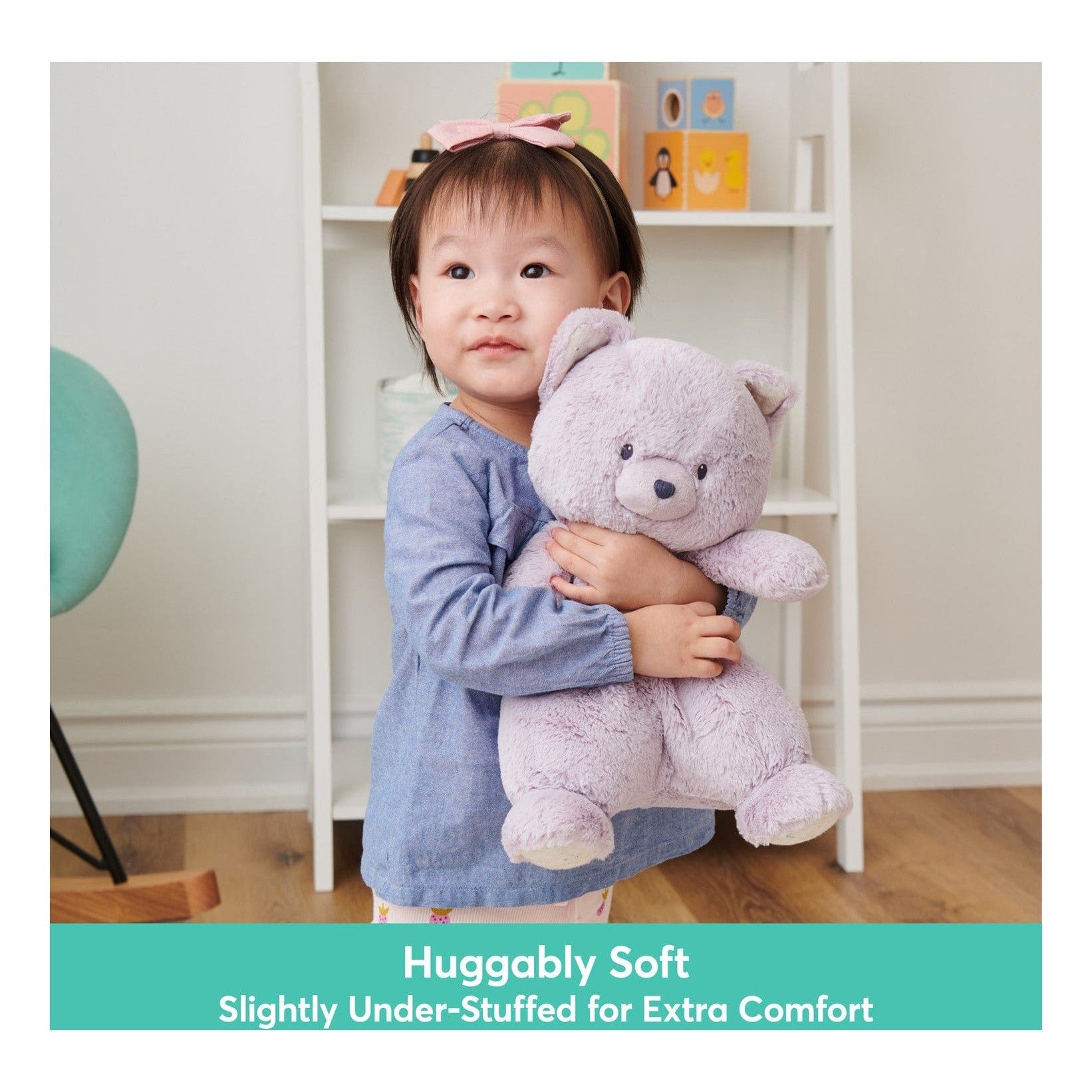 GUND Baby Oh So Snuggly Blanket Wrap Hippo Plush Toy